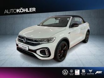 volkswagen t-roc cabriolet r-line - dsg - app - acc -kamera