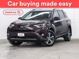 used 2017 toyota rav4 xle awd w/ sunroof, heated front seats, rearview cam