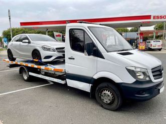 2017 mercedes sprinter 516 petrol automatic tilt and slide recovery truck euro 6 full aluminium body