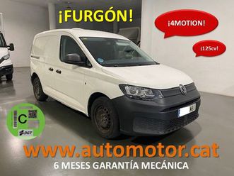 volkswagen caddy cargo 2.0 tdi 90kw 122cv 4motion