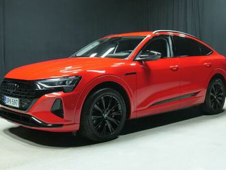 audi q8 e-tron sportback 50 land of quattro *** rahoitustarjous 2,99 % + kulut
