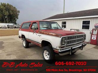 1979 dodge ramcharger for sale