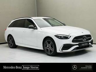 mercedes-benz c-klasse c 300 e t-modell sport s-sitz night kam spurw