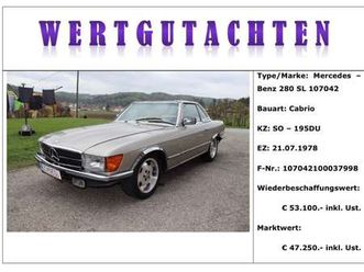 mercedes-benz sl-klasse w107