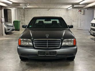 mercedes-benz 300sel w140 / schwarz/schwarz / service neu