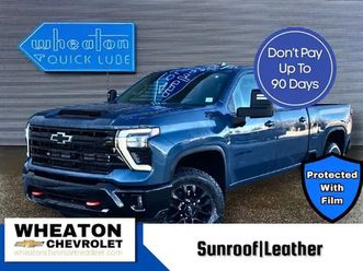 2026 chevrolet silverado 3500hd ltz leather