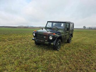 mercedes-benz gd 250 wolf bundeswehr cabrio daimler puch
