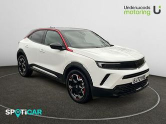 2022 vauxhall mokka 1.2 gs line (100ps)