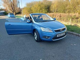 43k miles ford, focus cc, convertible, 2009, manual, 1596 (cc), 2 doors