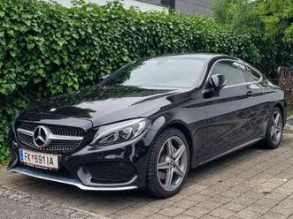 mercedes-benz c-klasse c220d coupe amg *wenig km* c205