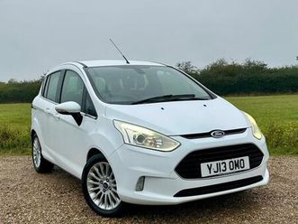 2013 ford b-max 1.6 tdci titanium 5dr mpv diesel manual