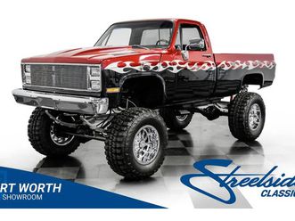 1986 chevrolet k10 4x4 tribute show truck