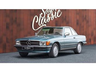 1987 mercedes sl class vert automatique, 4 vitesses condu...