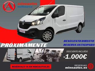 renault trafic furgón 1000 kg l1h1 1.6 dci 100 cv s&s