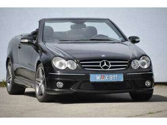 mercedes-benz clk-klasse clk 63 amg cabrio aut.