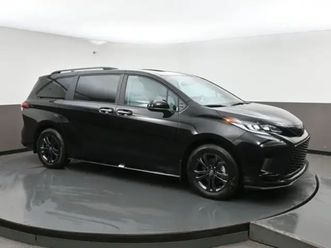 2025 toyota sienna xse awd like new captains chairs