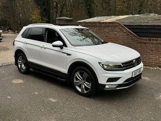 2017 volkswagen tiguan 2.0tdi sel (150ps) 4motion bmt (start/stop) dsg