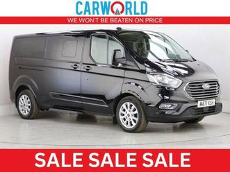 2021 ford tourneo custom 2.0 ecoblue 130ps l/r 8 seater titanium auto mpv diesel automatic