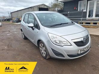 2012 vauxhall meriva 1.4 16v exclusiv mpv 5dr petrol manual euro 5 (100 ps) mpv petrol manual