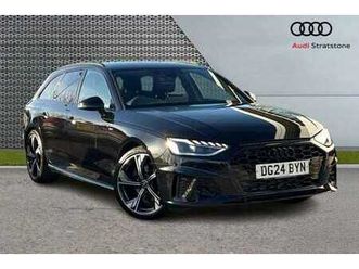 2024 audi a4 35 tfsi black edition 5dr s tronic estate petrol automatic