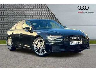 2022 audi a6 40 tfsi black edition 4dr s tronic [tech pack] saloon petrol automatic