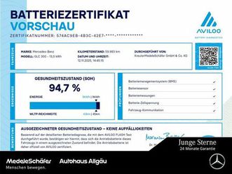 mercedes-benz glc 300 de 4matic night ahk pan keyl soundsystem