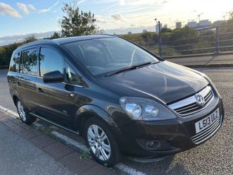 ulez compliant, 7 seater, vauxhall zafira, loads of history, long mot, no