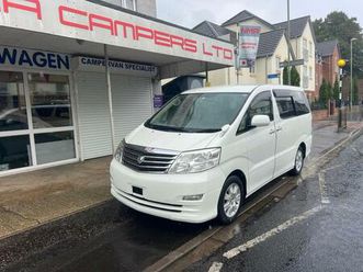 2008 toyota alphard ax l editon 2.4 petrol auto 8 seater low miles bimta jervic