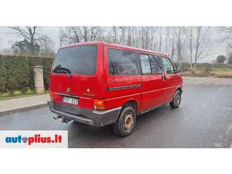 volkswagen multivan, 2.4 l., passenger minibus