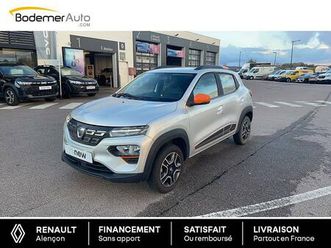dacia spring achat intégral confort plus