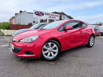 2012 vauxhall astra gtc sport s/s hatchback petrol manual