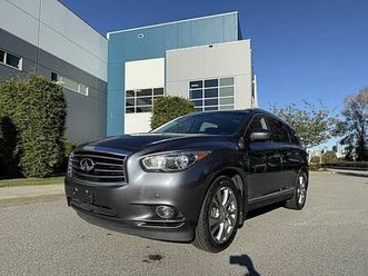 2013 infiniti jx35 (qx) platinum awd 7 passenger fully loaded serviced
