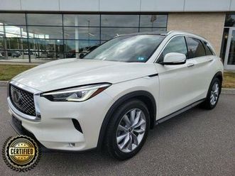 certified 2019 infiniti qx50 luxe