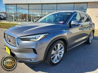 certified 2020 infiniti qx50 sensory