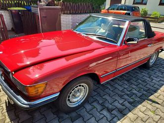 mercedes benz w107 280 sl - deutsches fahrzeug - scheckheft