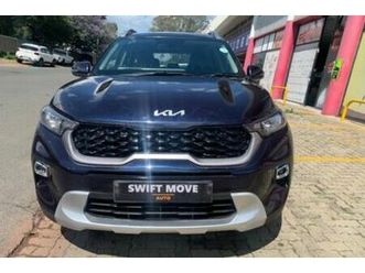 2022 kia sonet navy blue
