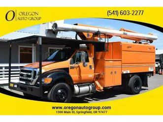 2013 ford f750 forestry bucket truck altec lr756 61 ft boom low mi!!!!