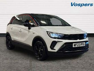 2023 vauxhall crossland 1.2 turbo gs 5dr hatchback petrol manual