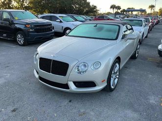 used 2013 bentley continental gt jacksonville fl 32207