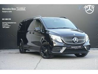 mercedes-benz v-razred v 300 d 4matic amg line ekstradolg hlajenje usnja