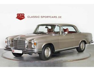 mercedes coupè 280 se 3,5 w111 - flachkühler v8 - zertifiziert