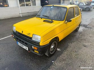 renault r5 5 alpine turbo 1983 sortie de grange