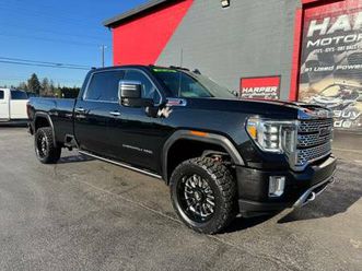 2021 gmc denali 3500 hd duramax longbed 6.6l turbo diesel