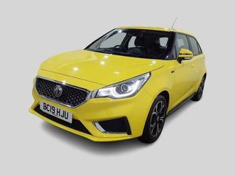 mg mg3 1.5 vti-tech exclusive hatchback 5dr petrol manual euro 6 (start/stop) (106 ps)