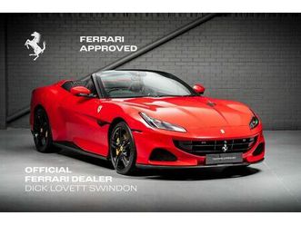 ferrari portofino m 3.8t v8 convertible 2dr petrol f1 dct euro 6 (start/stop) (620 ps)