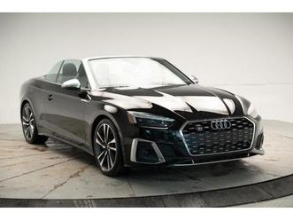 2022 audi s5 3.0 technik quattro technik | cabriolet / quattro