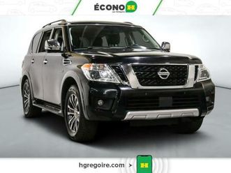 2018 nissan armada sl awd auto ac cuir toit nav mags cam rec bluetoot
