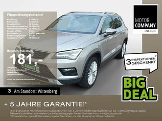 seat ateca 1.4 tsi xcellence standheizung*sitzheizung