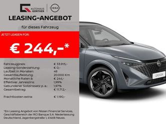 nissan qashqai n-design automatik winter/360°/carplay