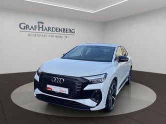 audi q4 sportback 50 e-tron quattro s line pano ahk